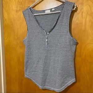 9-H15 Stcl Anthropologie Striped Tank Top